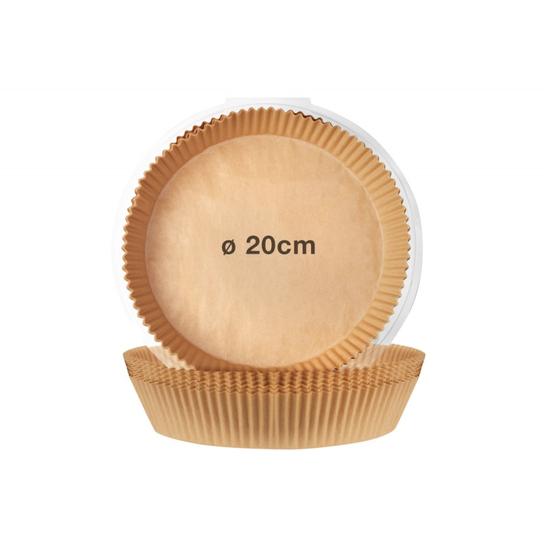 Telco Αντικολλητικά Χαρτιά Φριτέζας Αέρος 20x4.5cm Στρογγυλά - Σετ 50 τεμαχίων (060137) 
